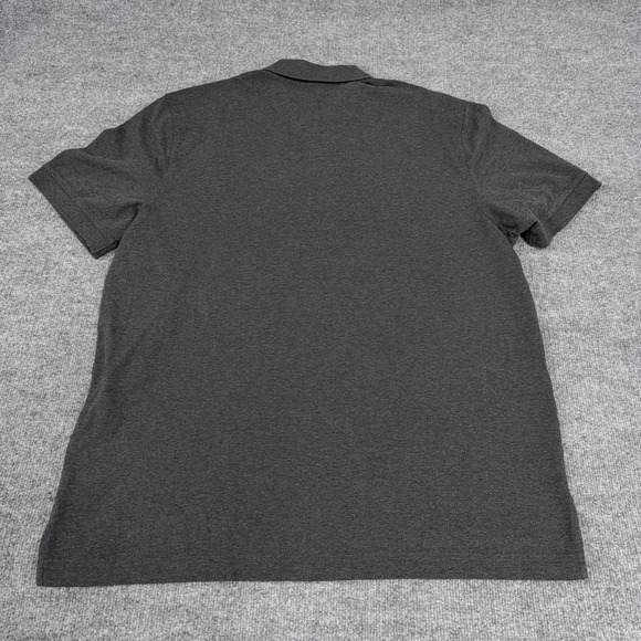 Brooks Brother Polo Shirt Mens 2XL Gray Supima Cotton Performance Original Fit - Picture 7 of 8